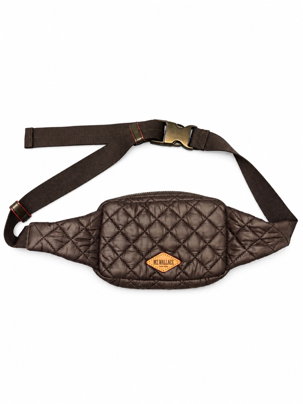 MZ Wallace Quilted Nylon Belt Bag/ Waist Pack/ Crossbody/ Fanny Pack in Black